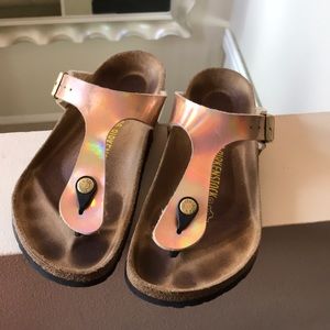 Birkenstock rose metallic gold SZ 36